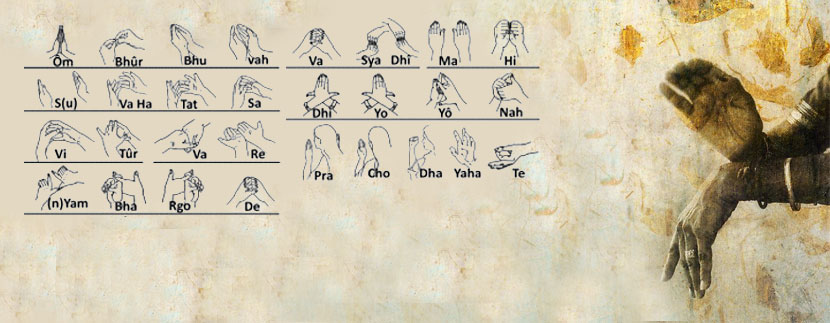 Les gestes de la Gâyatrî